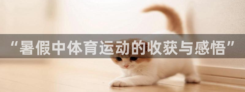 三亿体育网：“暑假中体育运动的收获与感悟”